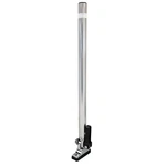 Perko 1672DP0ALU 14" Folding Mount Pole Light White All Round Quick Adjust. Fixed Price $91.05.