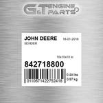 842718800 Sender Fits John Deere (surplus Open Box). Fixed Price $207.07.