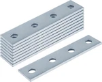 Heneng 9 Pcs 4 Hole Flat Plate Fitting For 1-5/8" Strut Channel, Splice Co. Fixed Price $42.24.