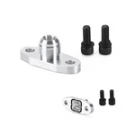 Ando Racing AN10 Oil Drain Flange,funnel Type Return With Short, Silver. Fixed Price $23.78.
