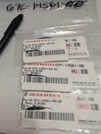 Yamaha 67C-14561-00 3QTY O-rings YA6. Fixed Price $14.00.
