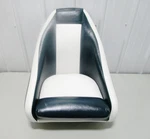 2001 Aquatron 2100 Bow Rider Boat Marine Captains Chair Seat 25" Tall X 22" Wide. Fixed Price $150.00.