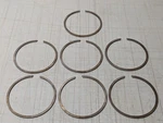 Lot Of 7 Genuine Mercury Outboard Piston Rings 39-31329A12 New Oem. Fixed Price $10.18.