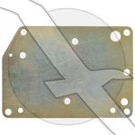 Mercury Marine Outboard Exhaust Maniforld Baffle Plate 39096. Fixed Price $19.99.