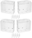 4PCS Box Mounting Bracket 2SETS For High Profile Blinds 2INCH White Color Win.... Fixed Price $22.39.