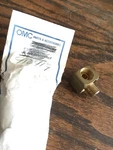 New Oem Nla Omc 912417 Oil System Elbow Marine Boat. Fixed Price $45.95.