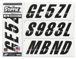 Stiffie Techtron TT14-SS Sea-doo Spark Registration Numbers Decals Black White. Fixed Price $27.95.