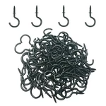 Goiio 100 Pieces Inch Ceiling Hooks, Black Zinc Plated Metal Screw-in Cup H.... Fixed Price $14.44.