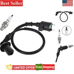 Durable GY6 Ignition Coil & A7TC Spark Plug Set For 50CC-150CC Scooters Bikes. Fixed Price $14.99.