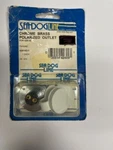 Sea Dog Line Chrome Brass Polarized Outlet; Part # 426143-1. Fixed Price $8.99.