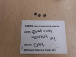 909969 Omc Evinrude Johnson Brp Marine Nos Quad Ring (3) CA9. Fixed Price $7.99.