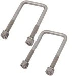 Uxcell M6 Thread 35MM Inner Width 304 Stainless Steel Square Bolt Silver Tone. Fixed Price $15.92.