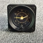 Medallion Boat Quartz Clock Gauge Vintage Black Display Maroon Marks Nos Rare. Fixed Price $100.00.