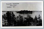 Morson Ontario Canada Postcard Miller's Obabikon Bay Camp 1957 Rppc Photo. Fixed Price $29.95.