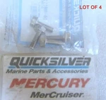 E97 Mercury Quicksilver 10-40011128 Screw Lot Of Oem New Factory Boat Parts. Fixed Price $18.00.