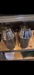 Pair Gibson 4 Clamp Mufflers, Fountain, Cigarette, Donzi Offshore. Fixed Price $525.00.