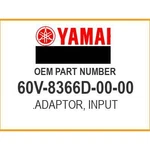 Yamaha Adaptor, Input 60V-8366D-00-00 Oem New. Fixed Price $72.90.