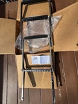Gg Schmitt & Sons 3-STEP Top Pocket-mount Fixed Stainless Steel Ladder.. Fixed Price $285.00.