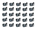 Ancor Umpco Adel 402502 Marine Grade Uv Black 1/2" Nylon Cable Clamp Lot Of. Fixed Price $9.95.