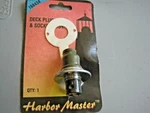 Harbor Master Marine Deck Plug And Socket 168434 (new Old Stock). Fixed Price $14.87.