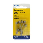 Bussmann BP/SFE-20 Amp Fast Acting Glass Tube Fuse No Size, Color. Fixed Price $9.50.