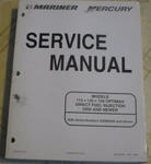 Mercury Mariner 115 135 150 Optimax Outboard Service Manual 90-859494. Fixed Price $28.00.