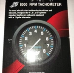 Analog Tacho Rev Counter 8000RPM Gauge For Mercury Mariner Outboard 79-895283A06. Fixed Price $146.42.