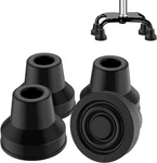 Supregear Quad Cane Tips (4-PACK) Heavy Duty Rubber 1/2 Inch, Black. Fixed Price $12.95.
