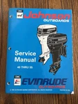 "er" 40 Thru 55 Service Manual Johnson Evinrude Outboards P/n 500608 1993 Oem. Fixed Price $27.99.