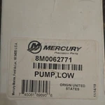 Mercury Fuel Pump 8M0062771. Fixed Price $275.00.