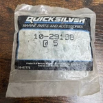 Mercury Quicksilver 10-29198 Screw With Lockwasher (QTY-5) Oem Nos. Fixed Price $16.00.