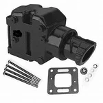 Mercruiser 4" Exhaust Riser Elbow Wet Joint 4.3 5.0 5.7 Cast Iron 305 350 V8. Fixed Price $159.98.