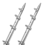 Taco 15' Silver 1-1/2" Outrigger Poles #OT-0542VEL15-HD. Fixed Price $827.99.