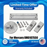 8M0107550 Anode Kit Replacement For Mercury 135-200HP Verado & Optimax Outboard. Fixed Price $48.99.