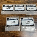 Mercury Quicksilver 12-69057 Washer (QTY-5) Oem Nos. Fixed Price $9.60.