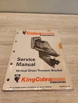 Omc Cobra Stern Drives Service Manual Vertical Drive/transom Bracket P/n 508289. Fixed Price $8.70.