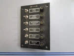 *new* 0810 Marine Boat 6 Gang Bakelite Plate Switch Panel W/ Toggle. Fixed Price $30.31.