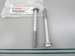New Oem (lot Of 2) 90155-10001-00 Yamaha Flat Fillister Screw 0810. Fixed Price $22.00.