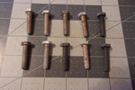 Mercury Quicksilver 10-21091 (10) Bracket Bottom Cowl Screws 1/8" Mark. Fixed Price $9.99.