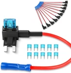 Nilight Fuse Holder Add-a-circuit Tap Adapter Mini Atm Apm BLADE-9 Pack.. Fixed Price $9.00.