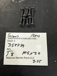 Johnson Evinrude Brp P/n 358259 M5X20 Screws Torx (qty 10) Oem "new" T8 3-25. Fixed Price $14.50.