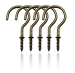 Idealsv 2" Cup Screw Hooks Bronze Ceiling Mug 20PCS,. Fixed Price $14.75.