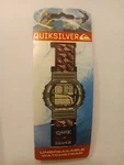 Quicksilver Nylon Burgundy Hook Loop Fastener Sports Watchstrap Band. Fixed Price $9.00.