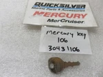 S16D Genuine Mercury Quicksilver 30431106 Key Oem New Factory Boat Parts. Fixed Price $6.88.
