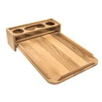 Whitecap 61394 Teak Drinkholder W/removable Cockpit Table Top - Holds Glasses. Fixed Price $407.81.