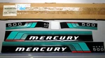 *new Oem* 0720 Mercury Mint Green 50HP 500 Decal Set 37-76001. Fixed Price $50.00.