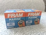 New 2 Fram Marine Oil Filters PH8873 Personal & Watercraft Box. Fixed Price $22.19.
