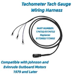 174732 Tachometer Gauge Wiring Harness Fits 1979 - 2025 Johnson & Evinrude. Fixed Price $35.95.