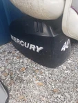 40- 60 Hp Mercury 4STROKE Hood 2004 2005 2006. Fixed Price $200.00.