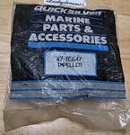 Oem Mercury Quicksilver Impeller 47-85647. Fixed Price $26.99.